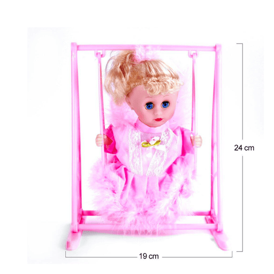 Baby Angel Swing Baby Doll with Light and Music (Ages 3+) - Nesh Kids Store