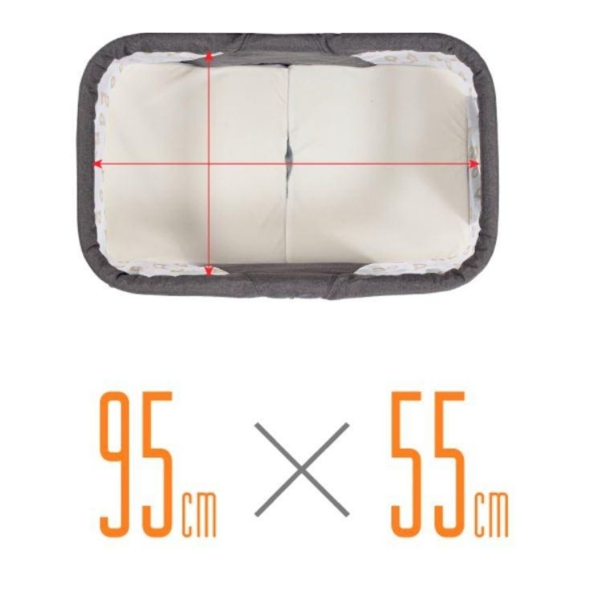 Baby Bassinet / Crib for Newborns (Portable & Foldable) C018-2 - Nesh Kids Store