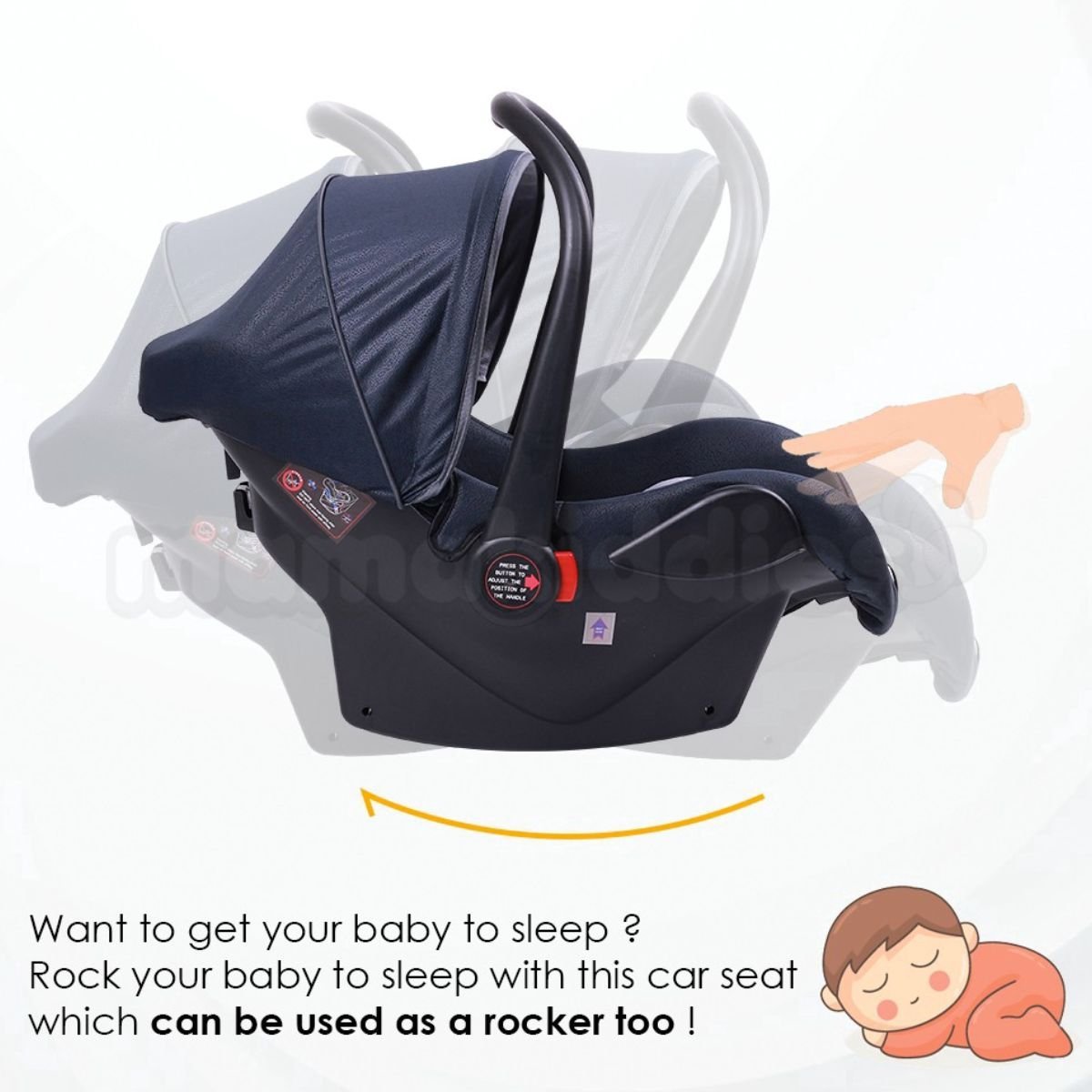 Baby Car Seat / Carrier - Nesh Kids Store