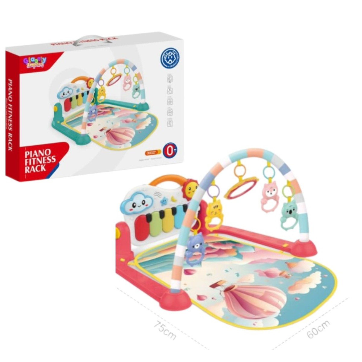 Baby piano fitness rack 0+ - Nesh Kids Store
