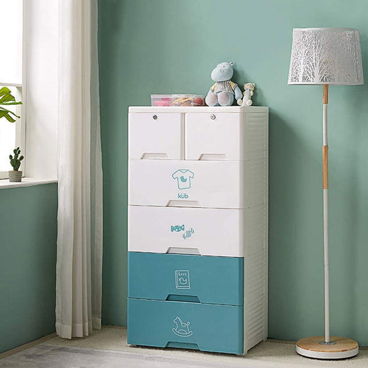 Baby Storage Cupboard (with 2 Lockable Drawers) - Nesh Kids Store