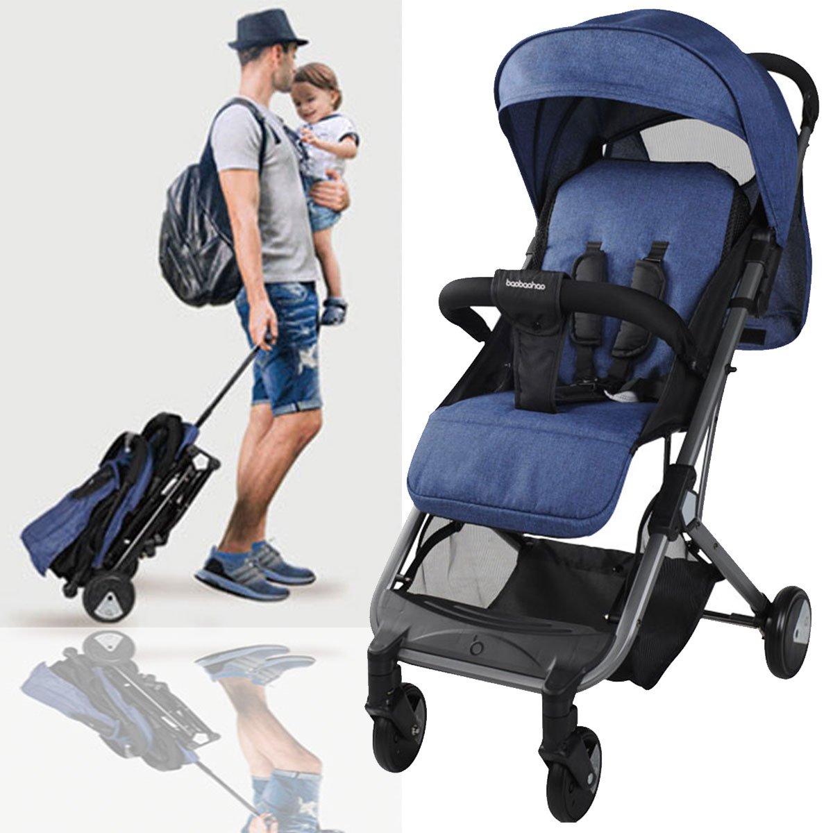 Baby Stroller - Cabin Type / Suitable for Travel (Baobaohao C1 Cabin) - Nesh Kids Store
