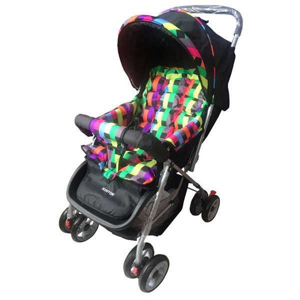 Baby Stroller (FHS-49 Colorful Stripes) - Nesh Kids Store