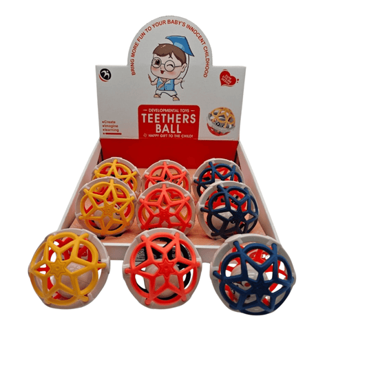Baby Teether Rattle Ball – 0M+ - Nesh Kids Store