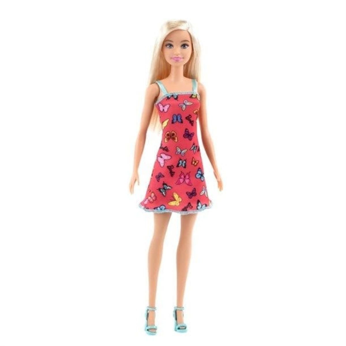 Barbie Doll with Pink Butterfly Dress (T7439-HBV05) - Nesh Kids Store