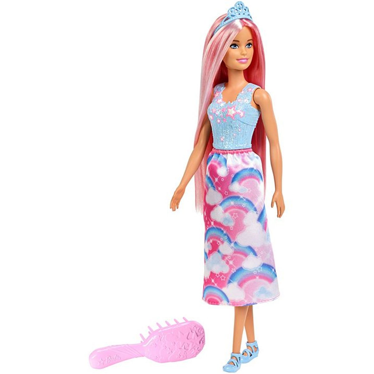 Barbie Dreamtopia Pink Hair Doll (FXR94) - Nesh Kids Store
