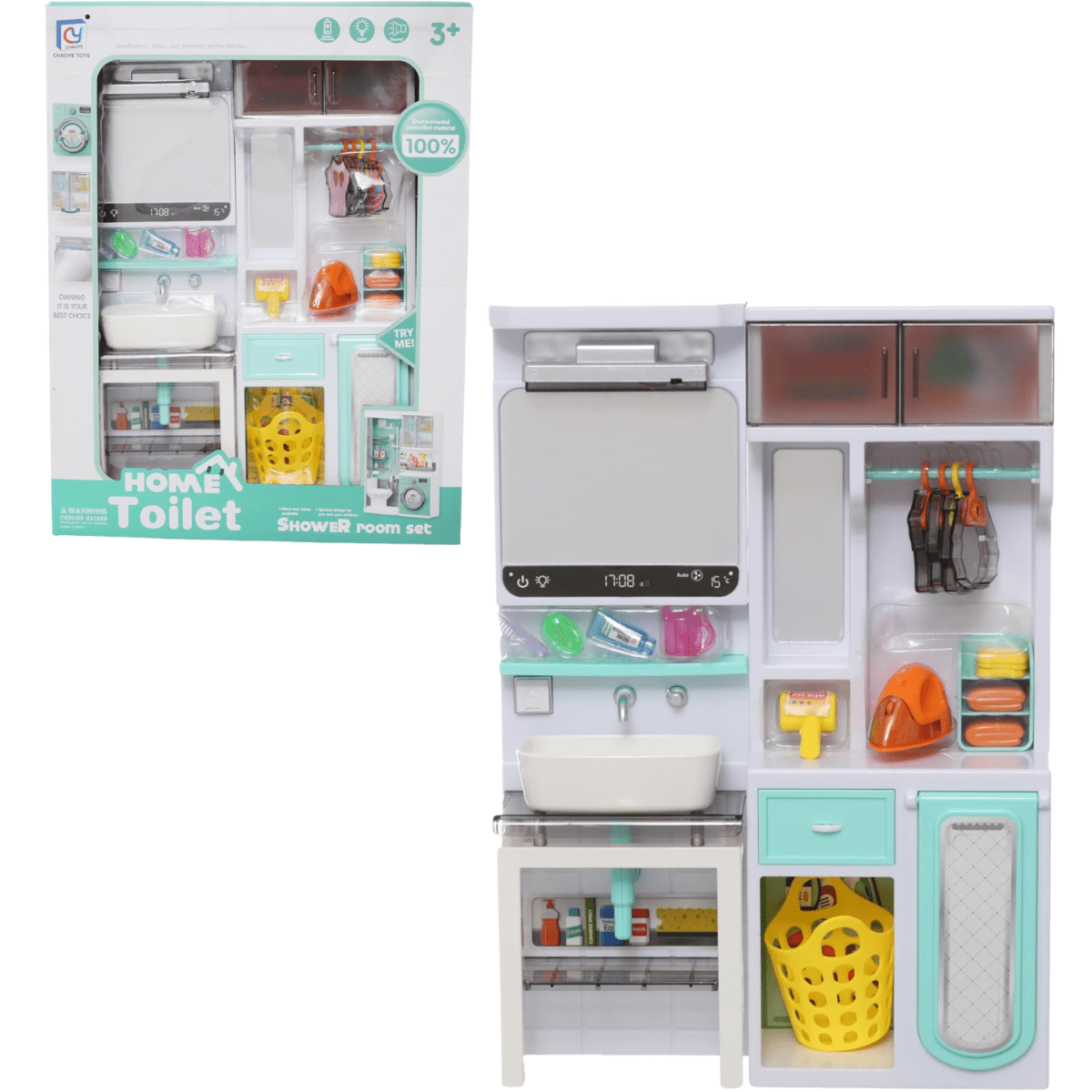 Bathroom playhouse toy set for kids 3+ - Nesh Kids Store