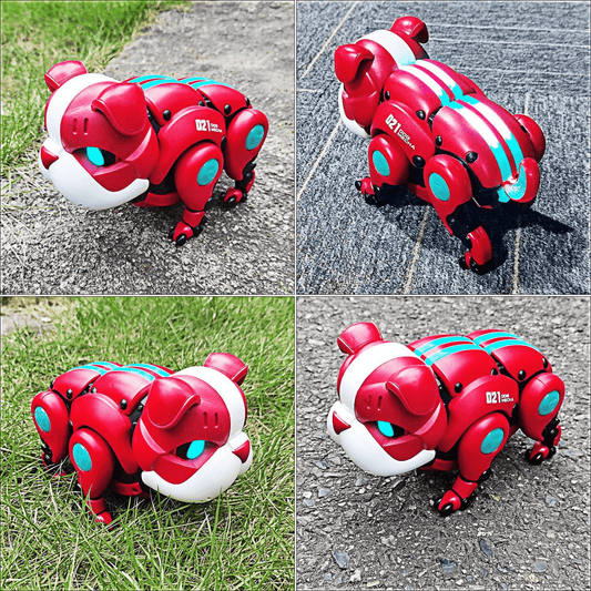 Battery Operated Animal Robot Dog - GREEN - Nesh Kids Store