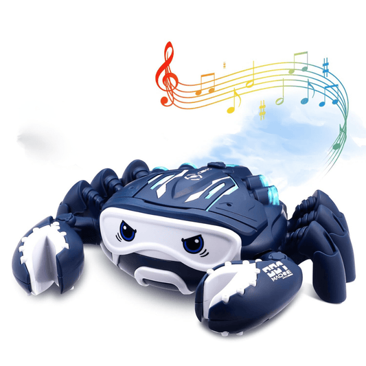 Battery Operated Crawling Crab ,Tummy Time Toys (3+) - Nesh Kids Store
