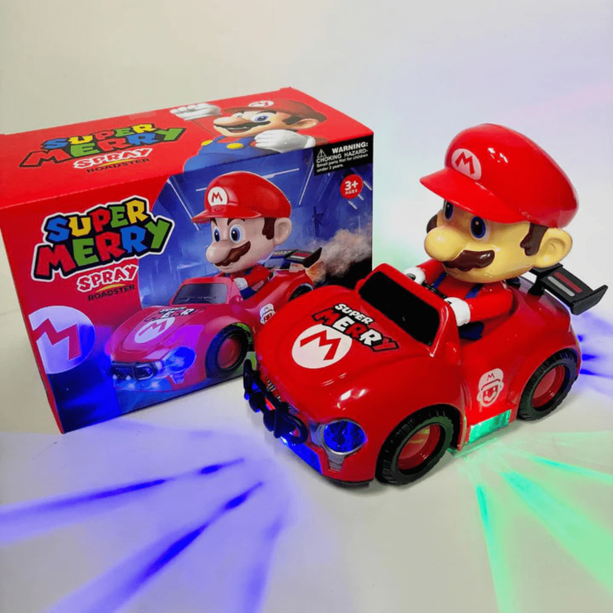 Battery Operated Super Mario Toy Car – For Kids 3+ - Nesh Kids Store
