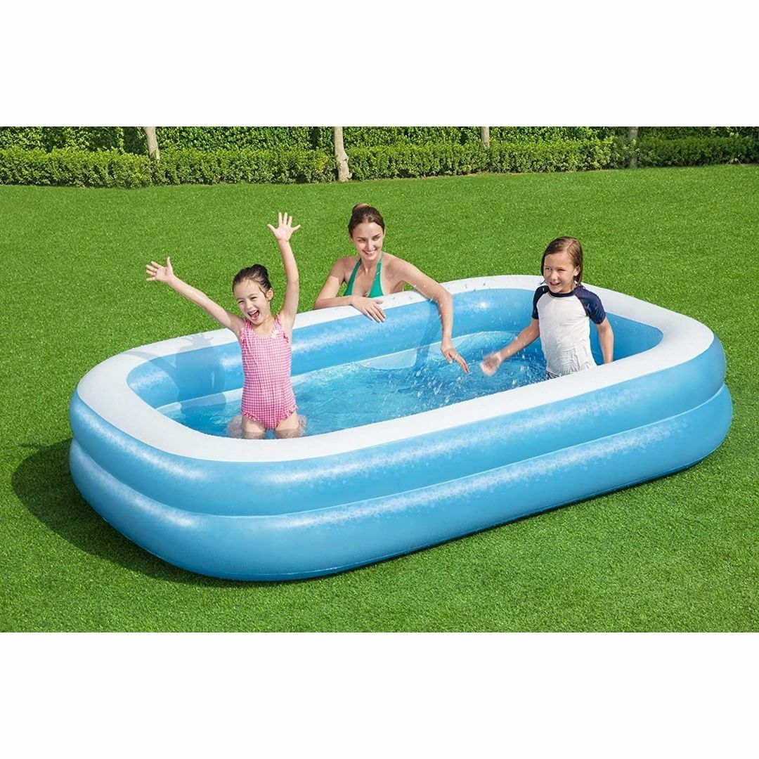 Bestway Family Rectangular Inflatable Pool (54006) - Nesh Kids Store