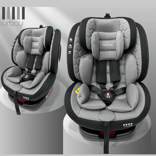 Burbay AG111 360° Rotatable ISOFIX Car Seat - Nesh Kids Store