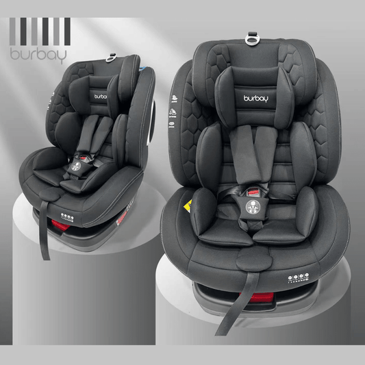 Burbay AG111 360° Rotatable ISOFIX Car Seat - Nesh Kids Store