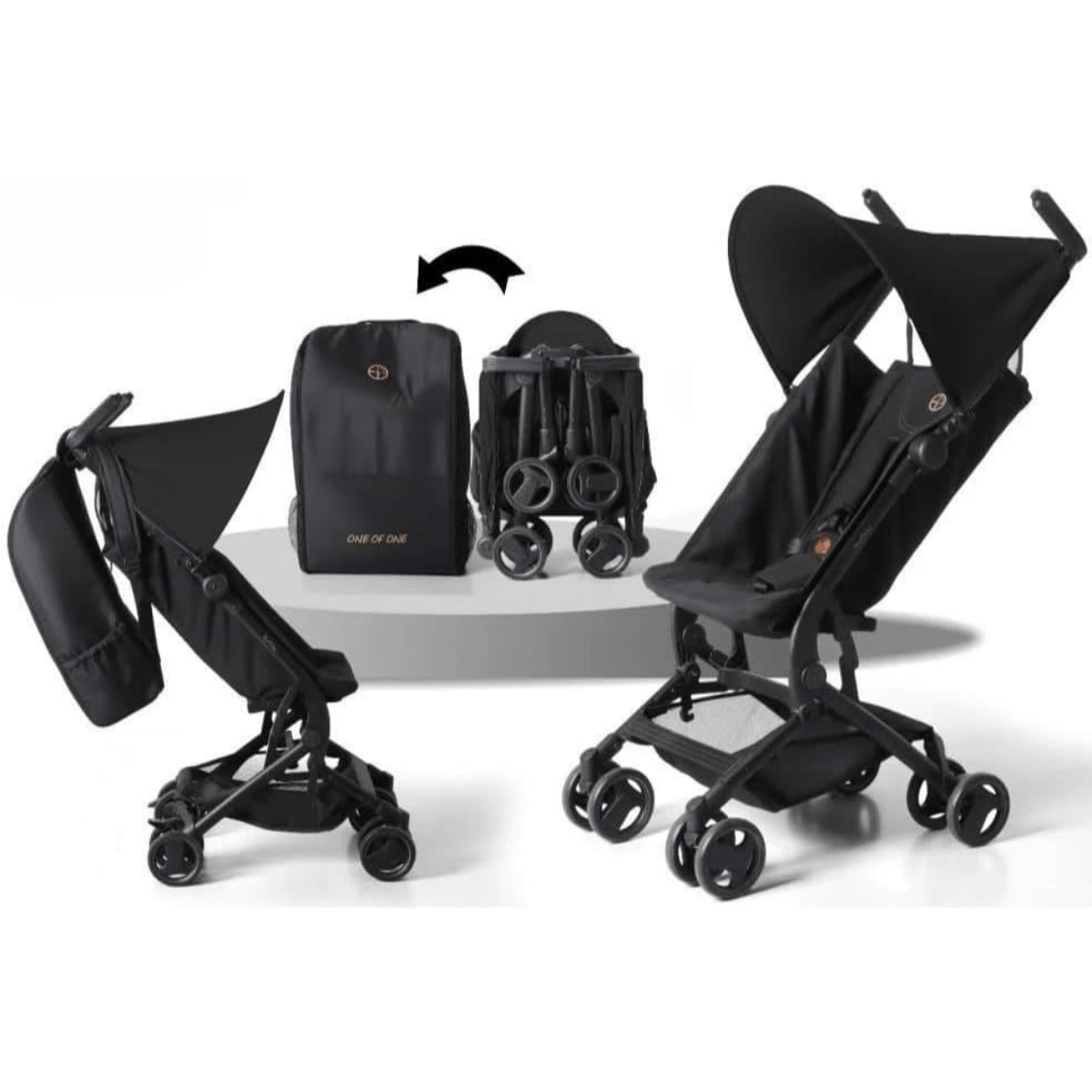 Burbay Ultra Compact Lightweight Folding Travel Stroller - Nesh Kids Store
