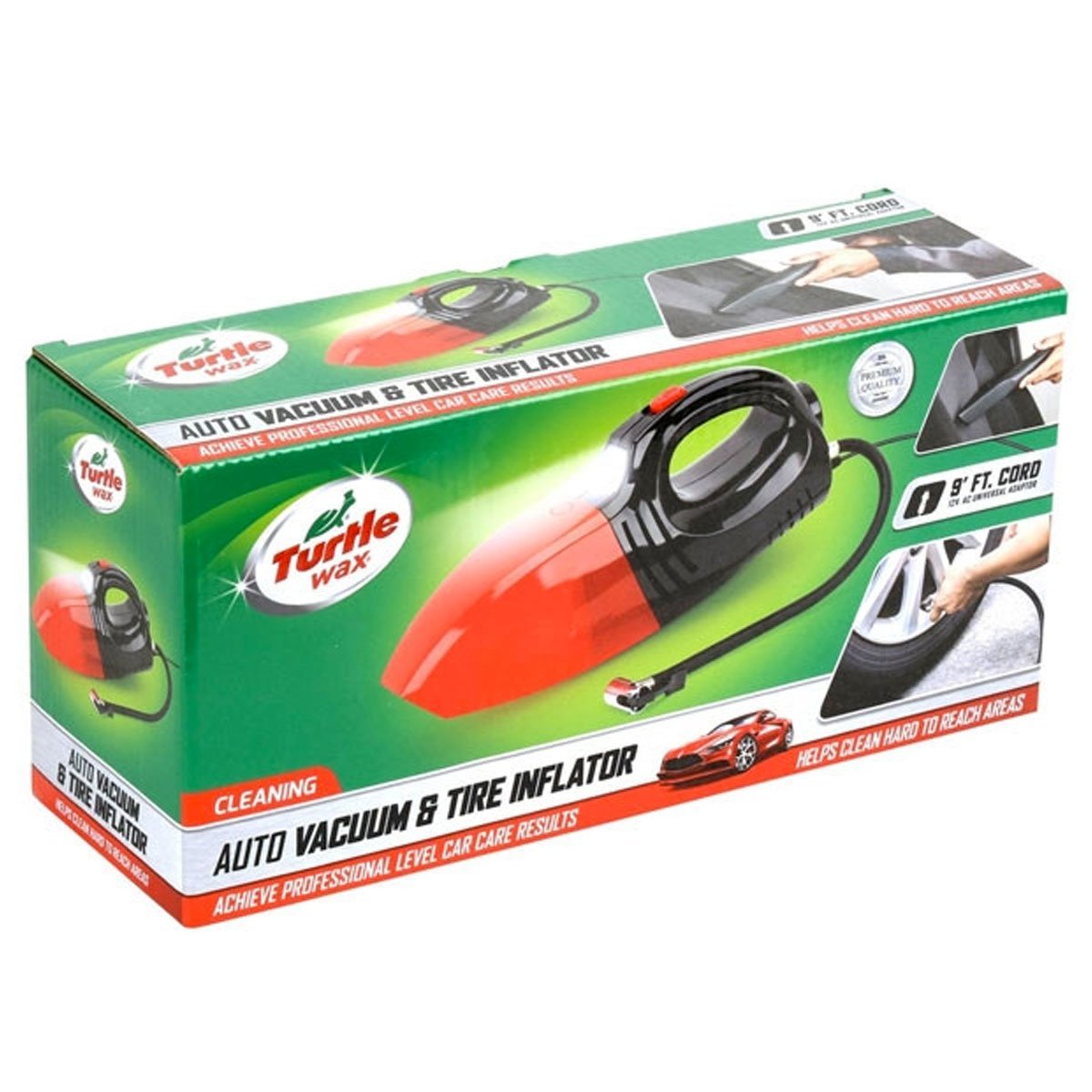 Car Vacuum Cleaner with Tire Inflator (12V) - Nesh Kids Store