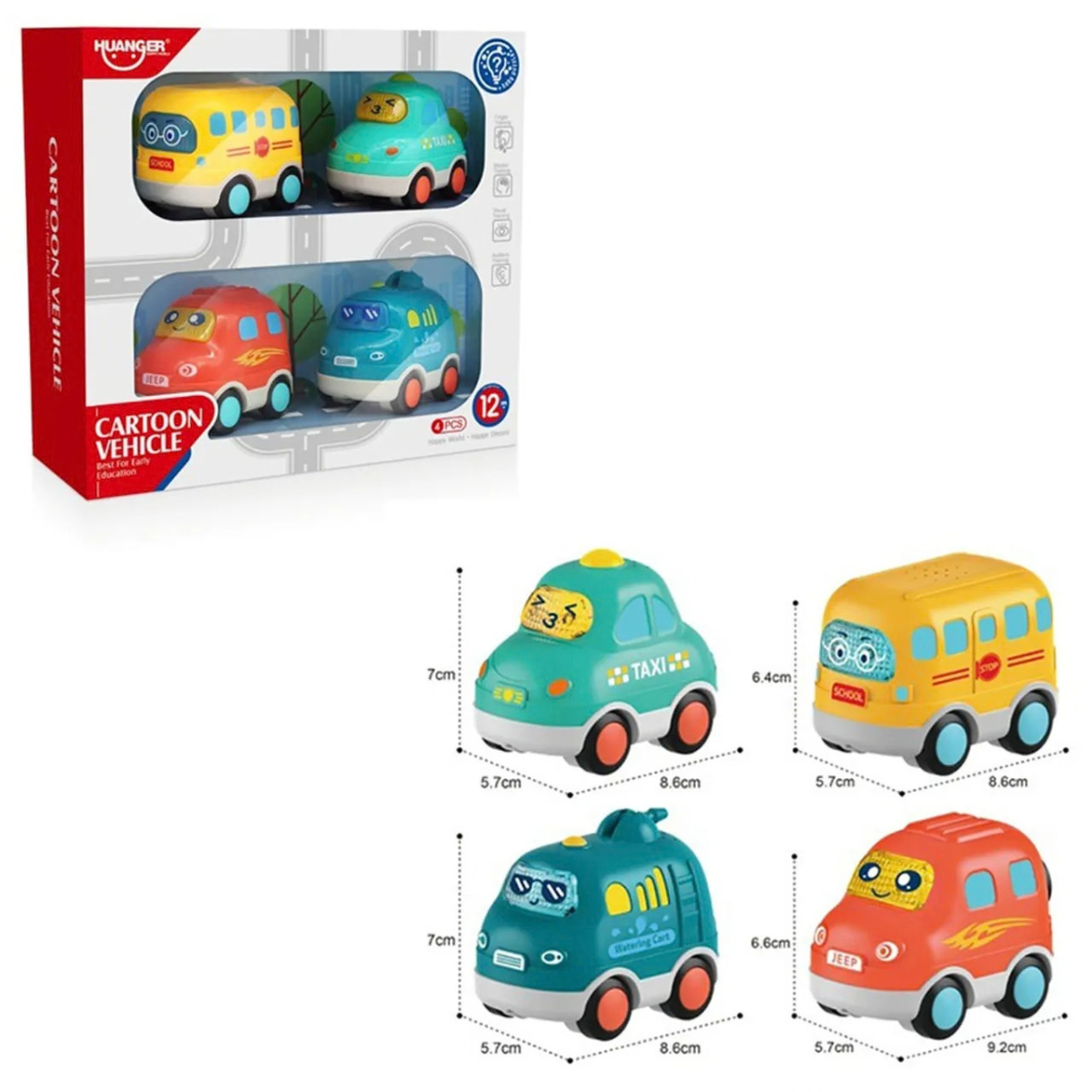Cartoon Vehicle ACHE0539 - Nesh Kids Store