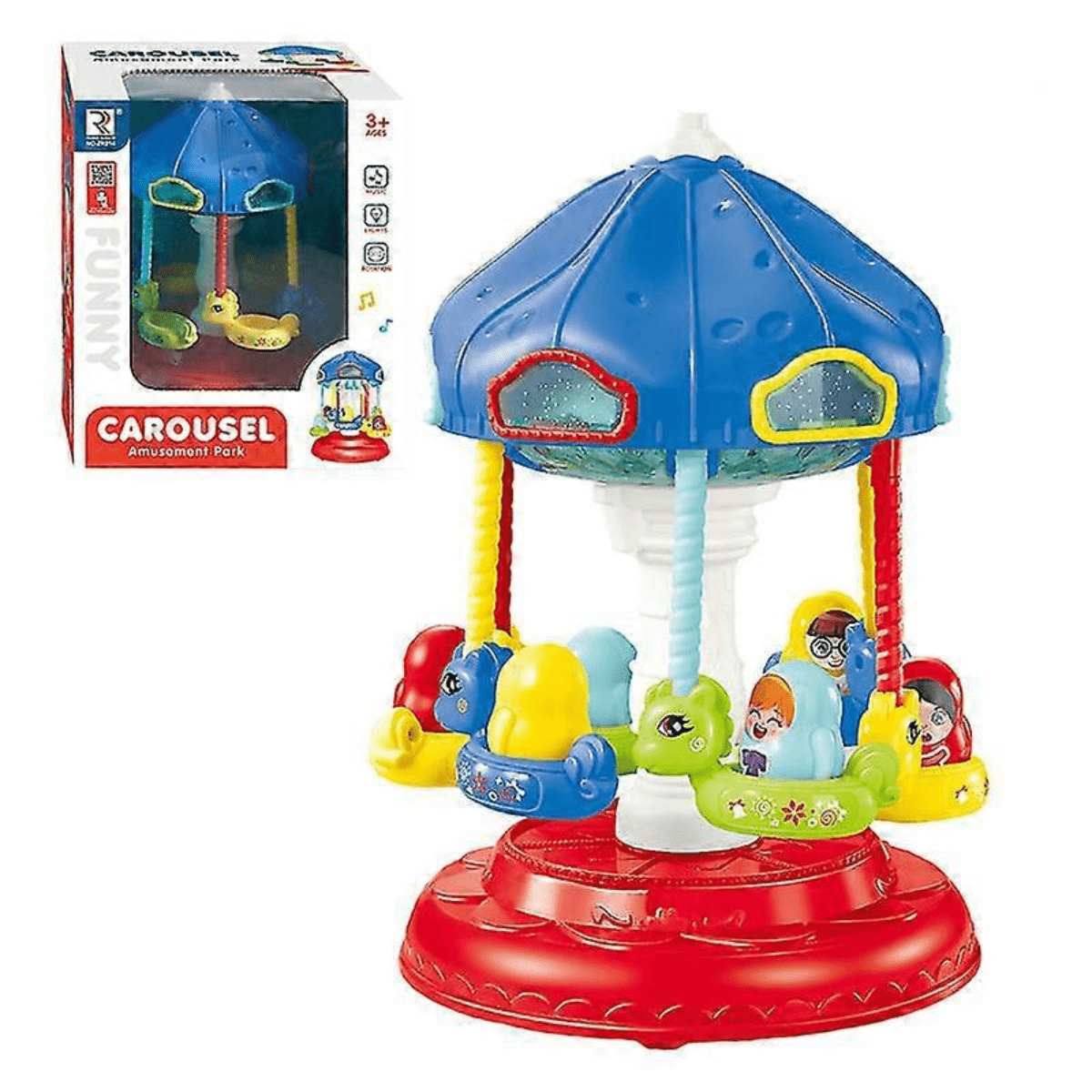 Children's Amusement Park Carousel Toy - Nesh Kids Store