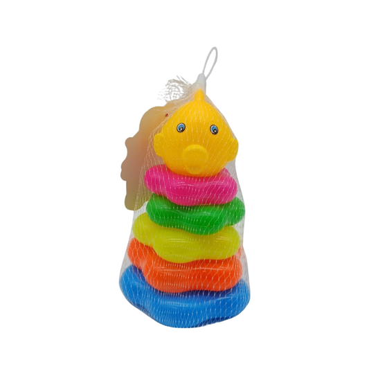 Circles Stacking Ring – Sensory Toy (6M+) - Nesh Kids Store
