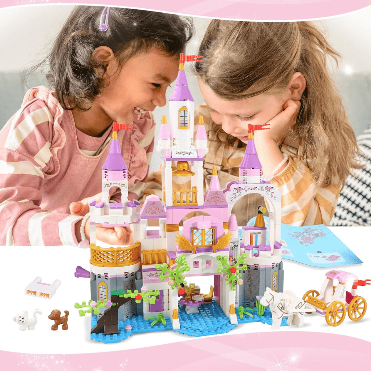 COGO 516 pcs Friends Girls' Castle Building Blocks - Nesh Kids Store