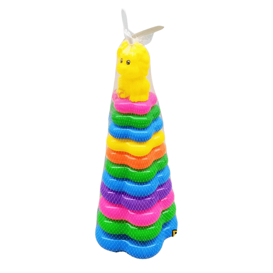 Colorful Smiley Stacking Play Set Toy - Nesh Kids Store