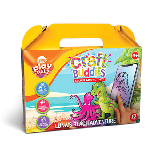 Coloursand Activity Pack Atlas – Luna’s Beach Adventure 4+ - Nesh Kids Store