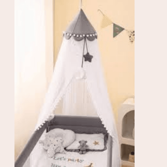 Cool baby luxury palace mosquito net - beige colour - Nesh Kids Store