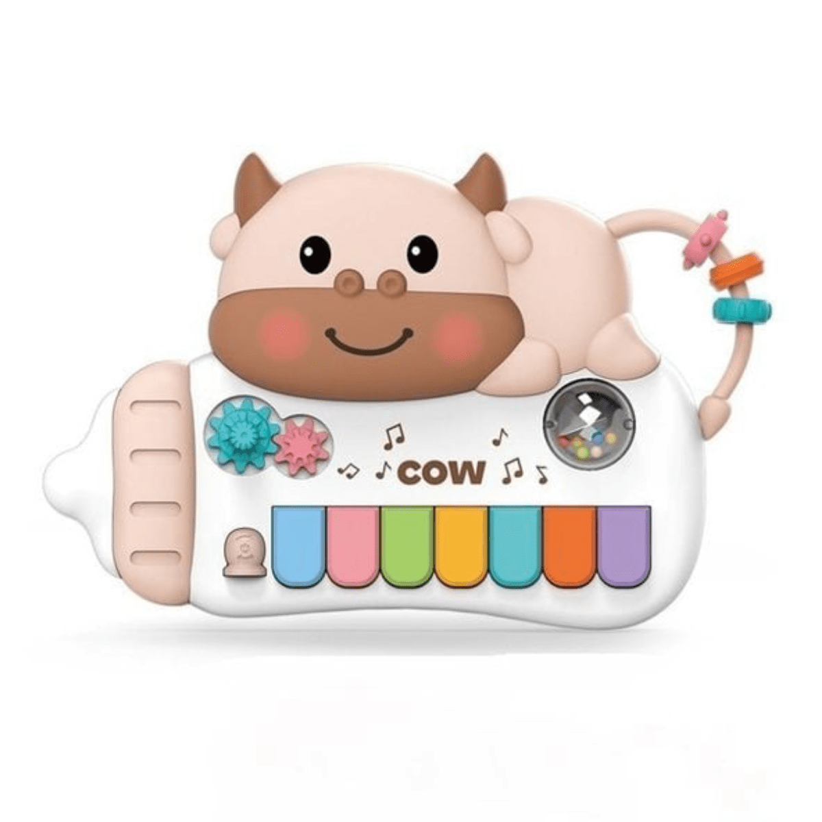 Cow Piano Baby Sensory Keyboard 18m+ - Nesh Kids Store