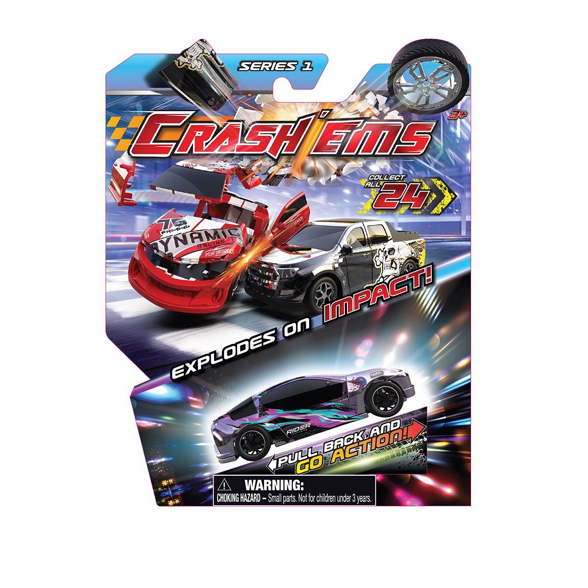 Crashems Wave 1-24 Assorted - Nesh Kids Store