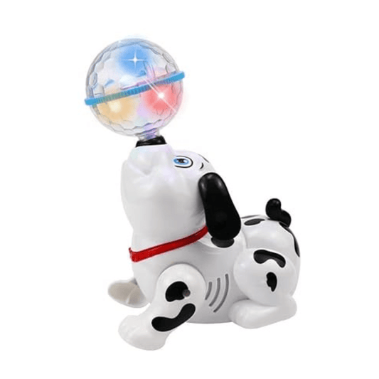 Dancing Dog Toy with Music & 3D Flashing LED Light Ball - Nesh Kids Store