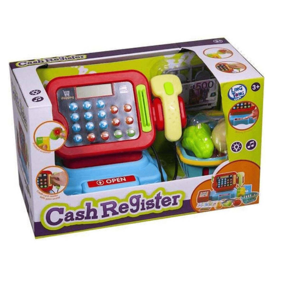 Digital Screen Cash Register Toy 3+ - Nesh Kids Store