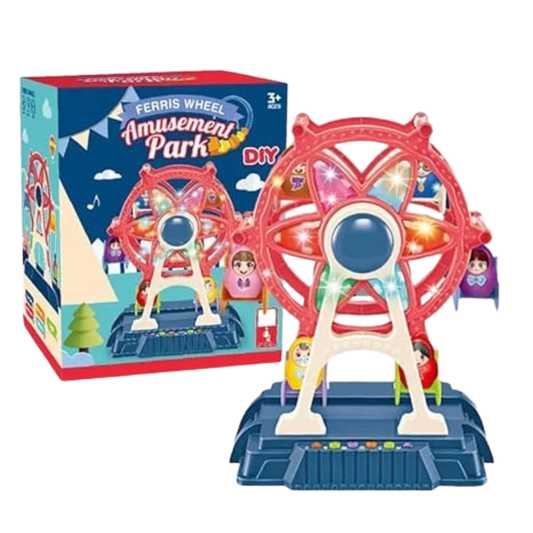 DIY Ferris wheel toy with lights and music (3+) - Nesh Kids Store