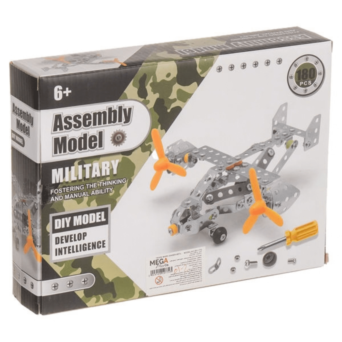 DIY Flighter Metal Plane AC898F-9 - Nesh Kids Store