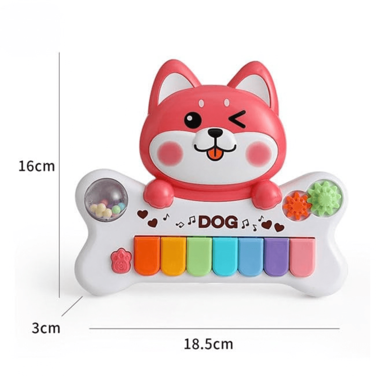 Dog Musical Piano AC8895B - Nesh Kids Store