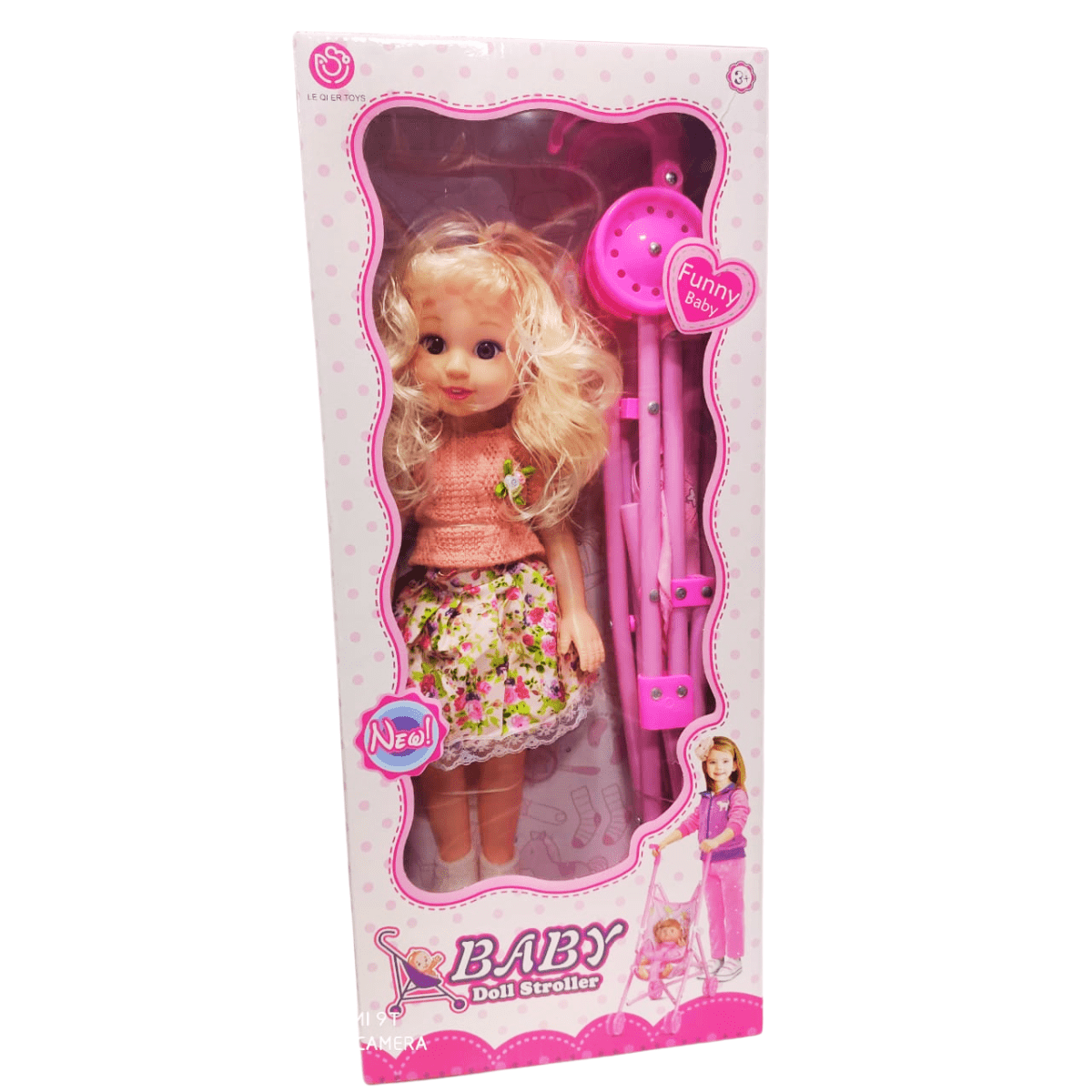 Doll with Stroller (3+) - Nesh Kids Store