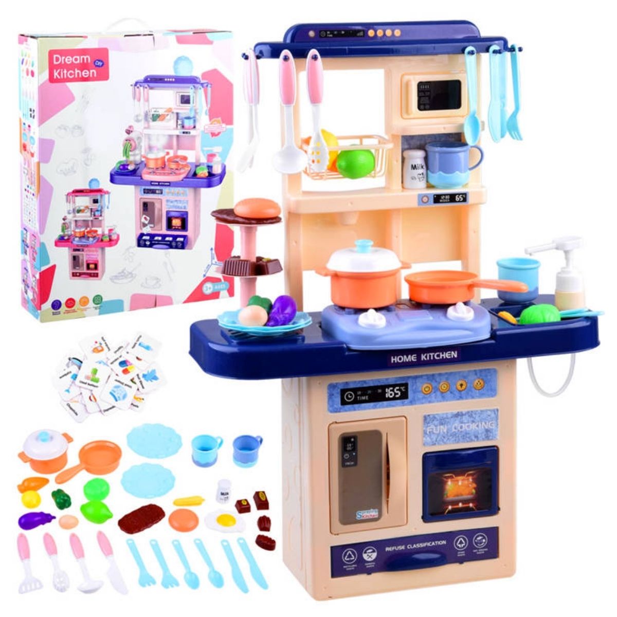 Dream Kitchen - Stove with Sound & Light (75T-1) - Nesh Kids Store