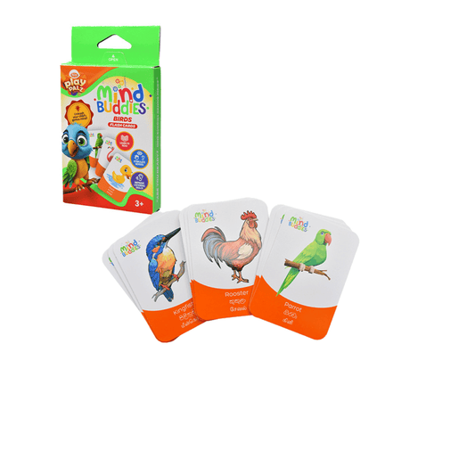 Eduaids Flash Cards – Birds (3+ Years) -Atlas - Nesh Kids Store