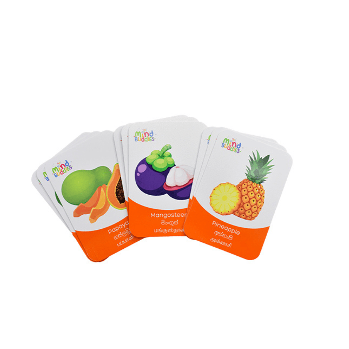 Eduaids Flash Cards – Fruits | 3+ Years - Atlas - Nesh Kids Store