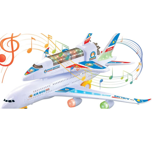Electric Space Shuttle Transporter Toy - Nesh Kids Store