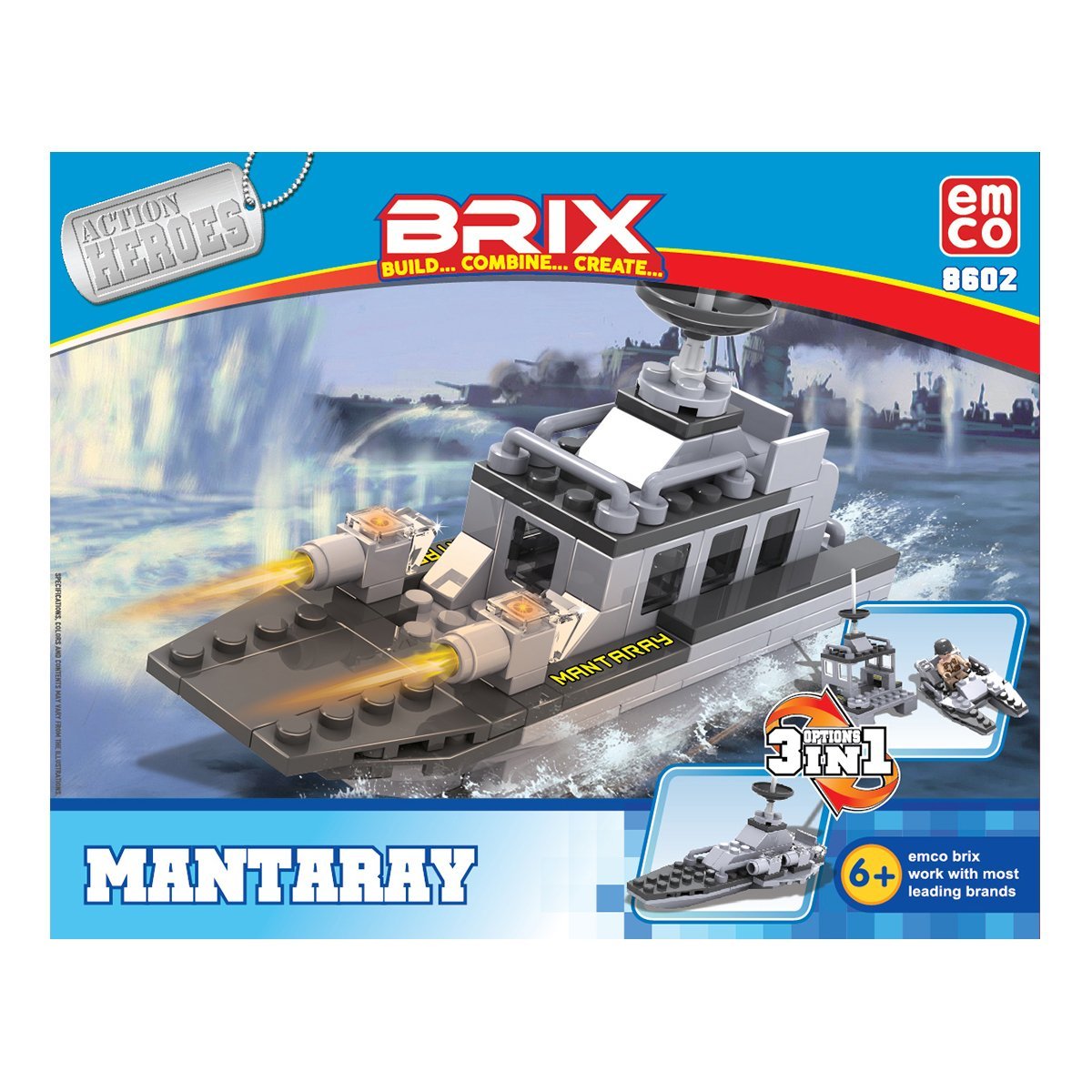 Emco Brix Action Heroes - Nesh Kids Store