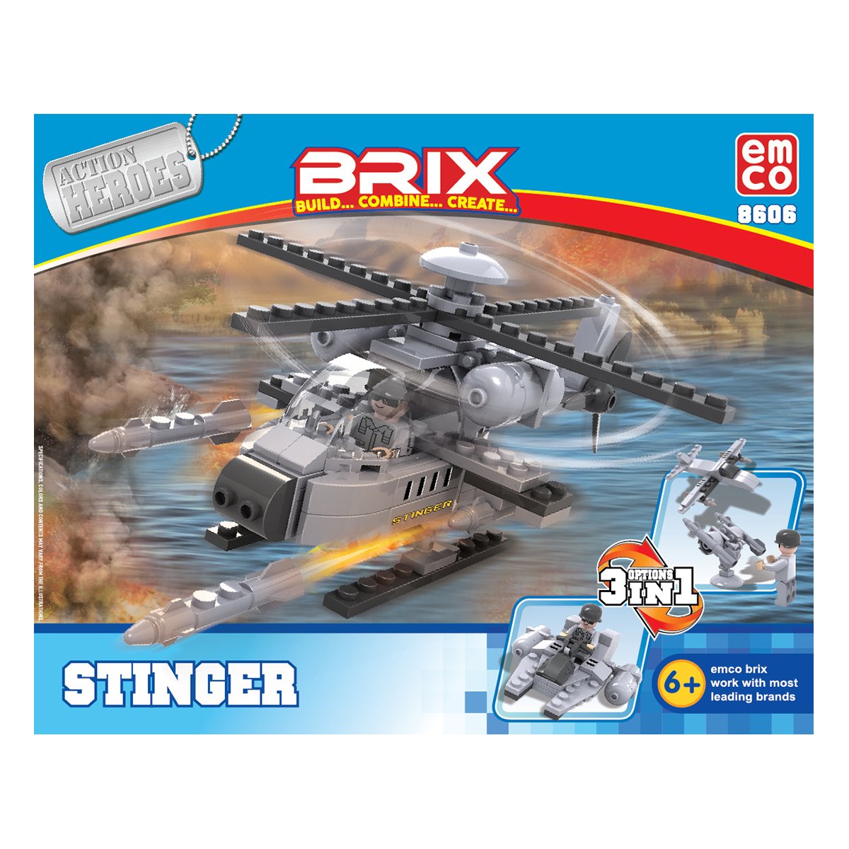 Emco Brix Action Heroes - Nesh Kids Store