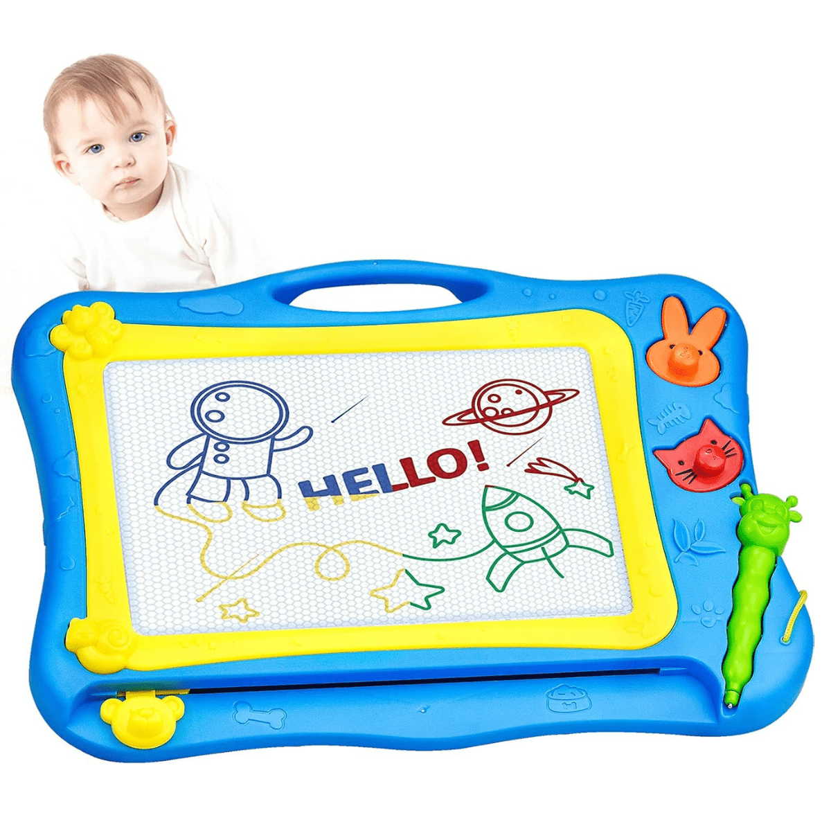 Erasable Magnetic Drawing Board 3+ - Nesh Kids Store