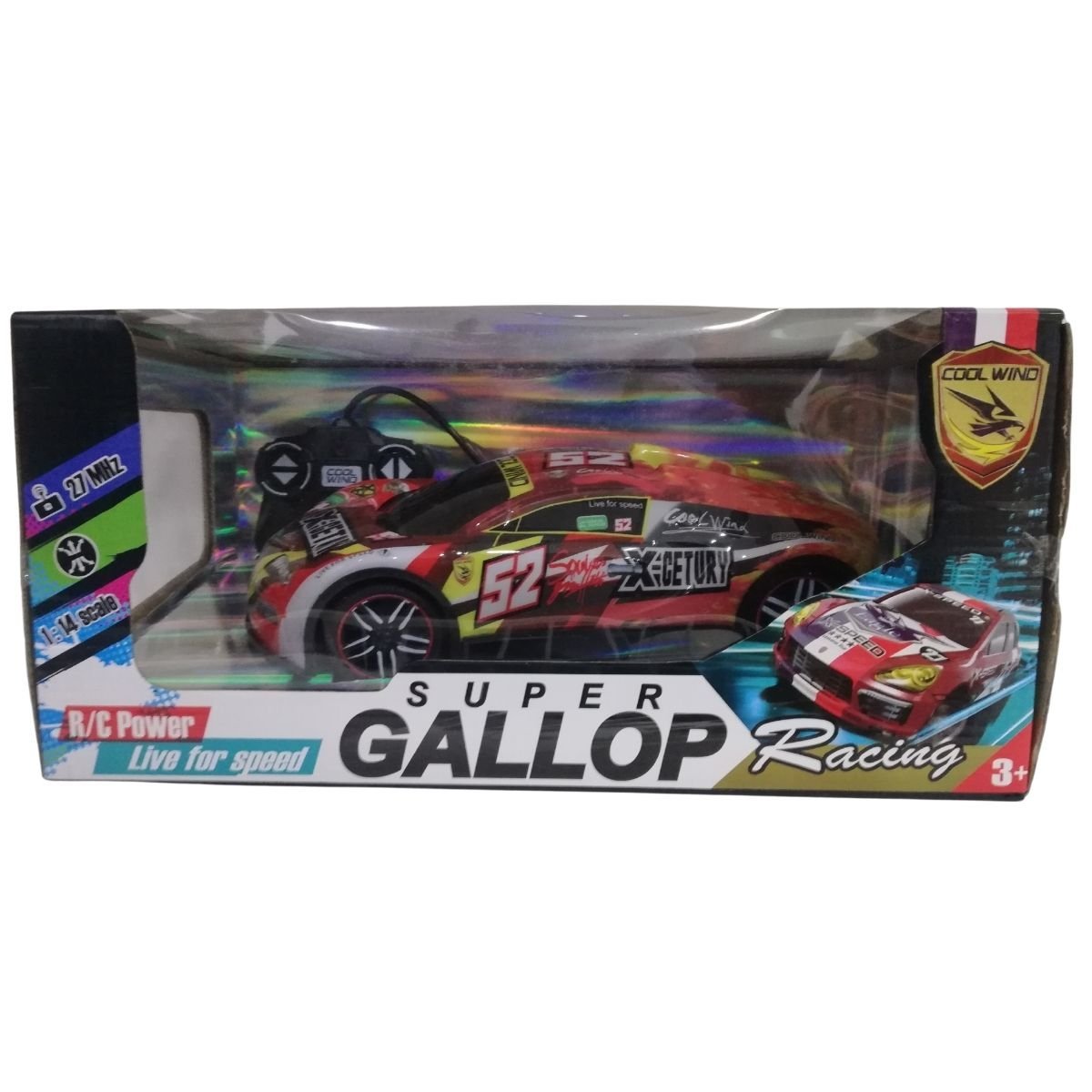 Euro Touring Racing Car Remote Controlled Car (1:14 Scale) - Nesh Kids Store