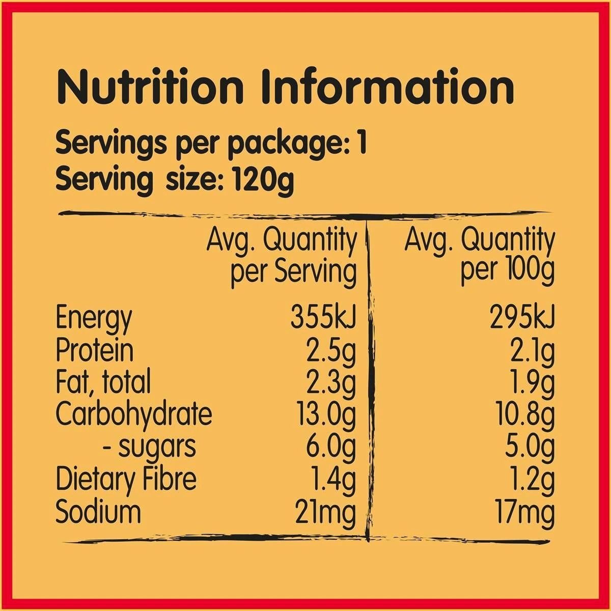 Farex Breakfast On The Go Creamy Baby Food Porridge 6+ Months 120g - Nesh Kids Store