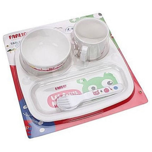 Farlin All In One Tableware Set (PER-246) - Nesh Kids Store