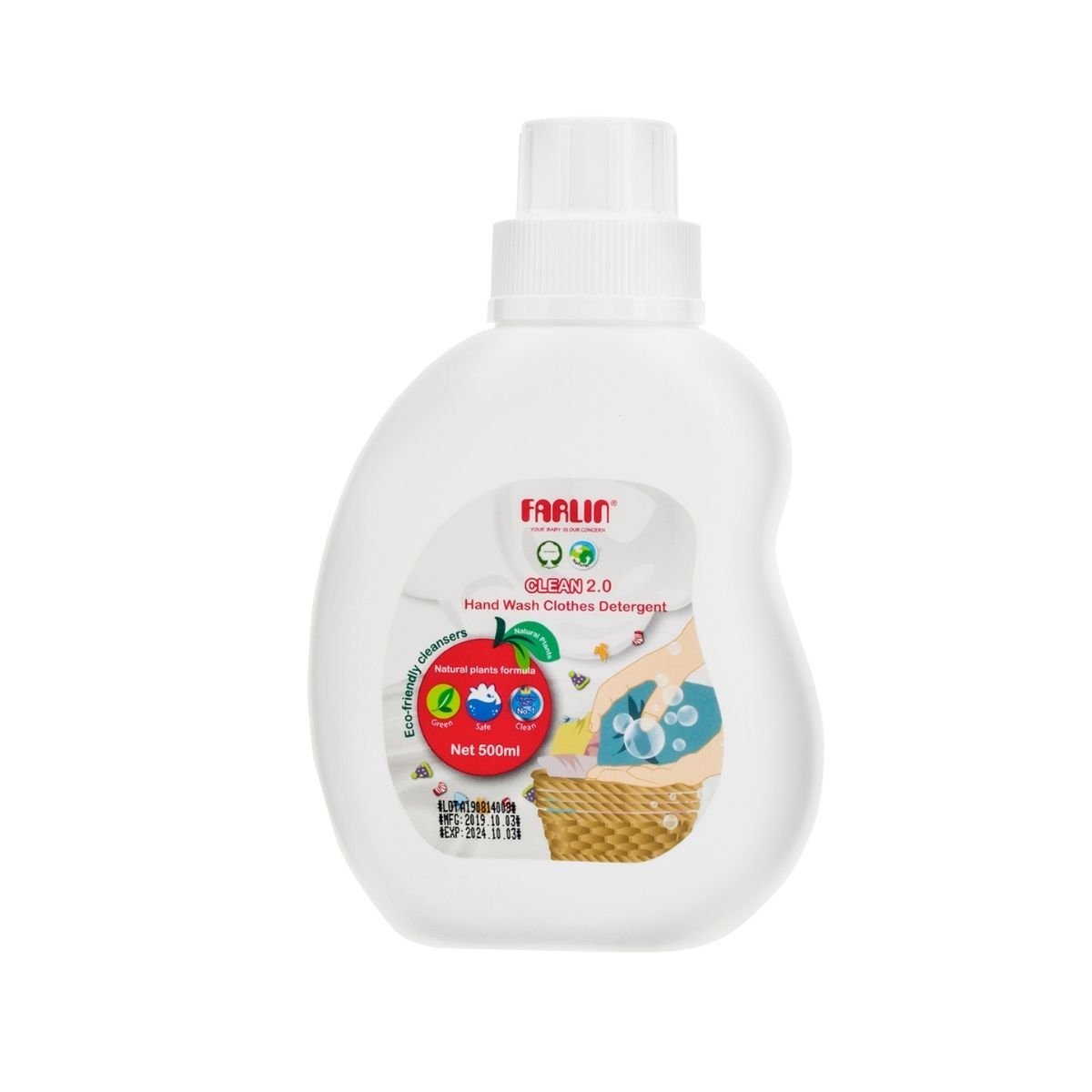 Farlin Hand Wash Clothes Detegent 1000ML - Nesh Kids Store