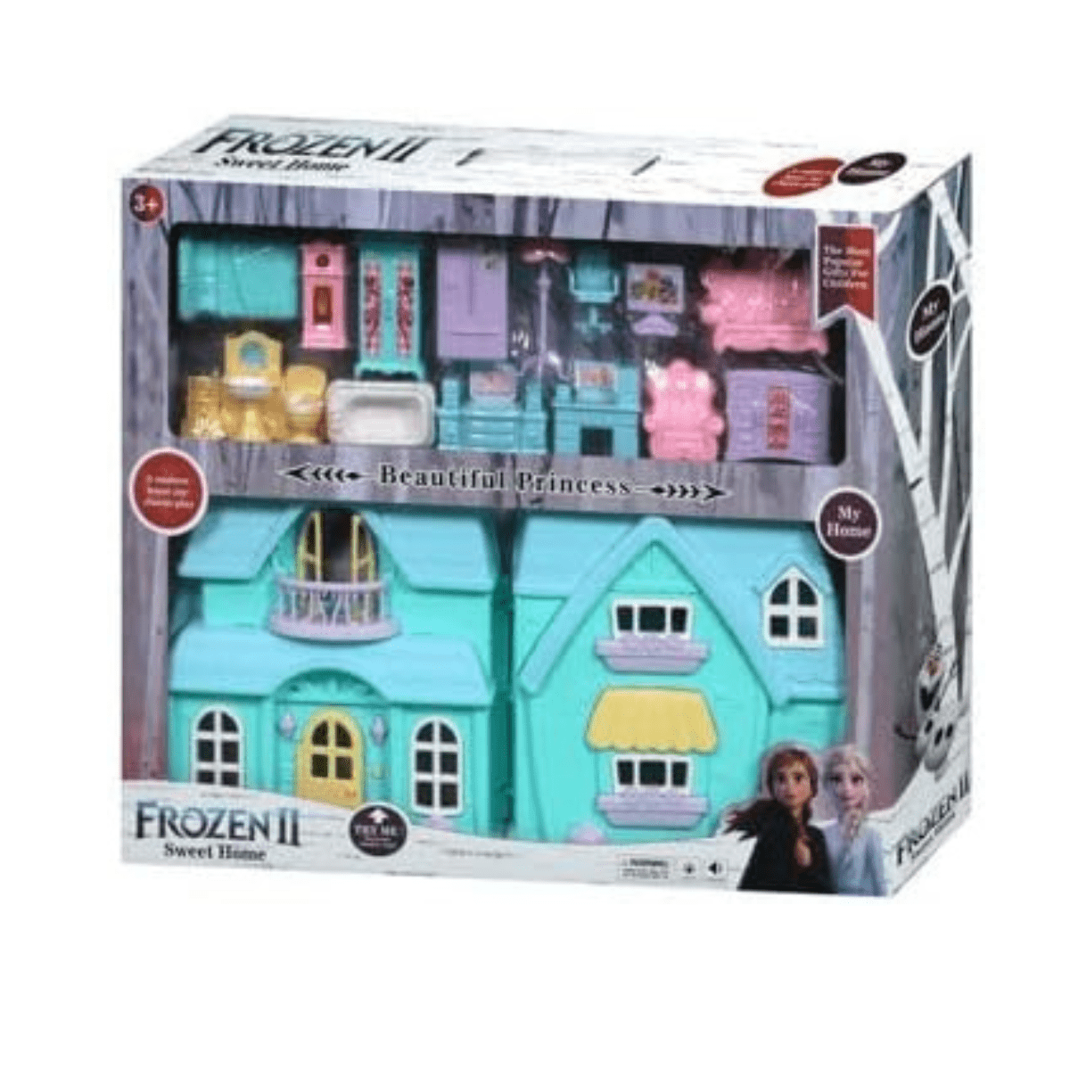Frozen Doll House with Accessories 3+ - Nesh Kids Store