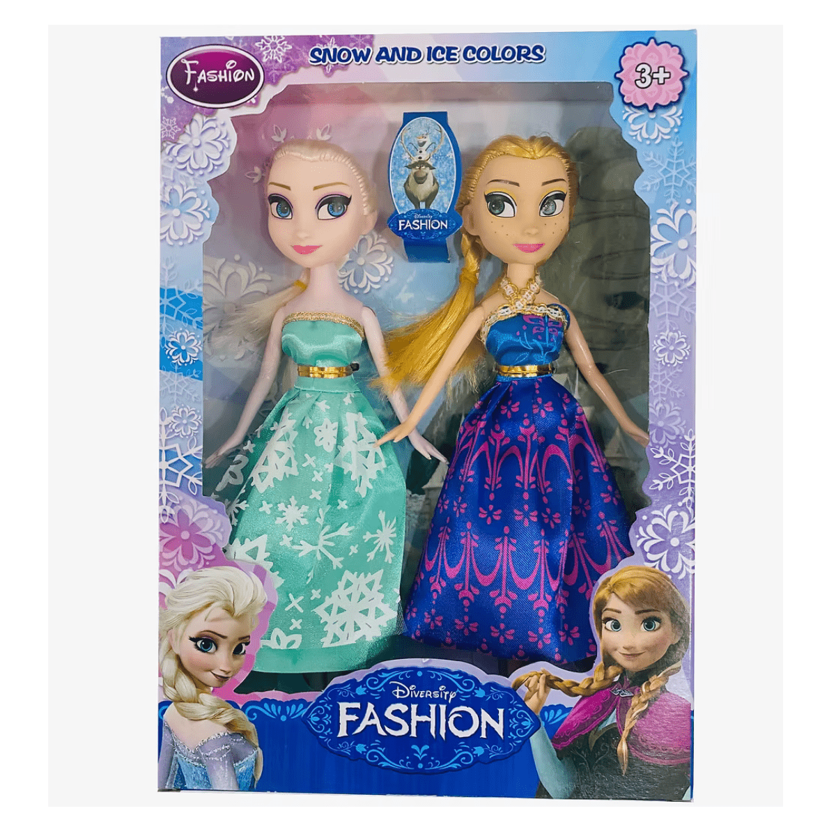Frozen - Themed Anna & Elsa Dolls Set - Nesh Kids Store