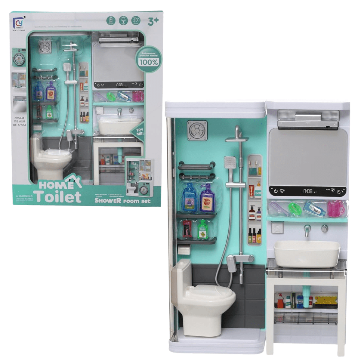 Fun bathroom playhouse toy set for kids 3+ - Nesh Kids Store