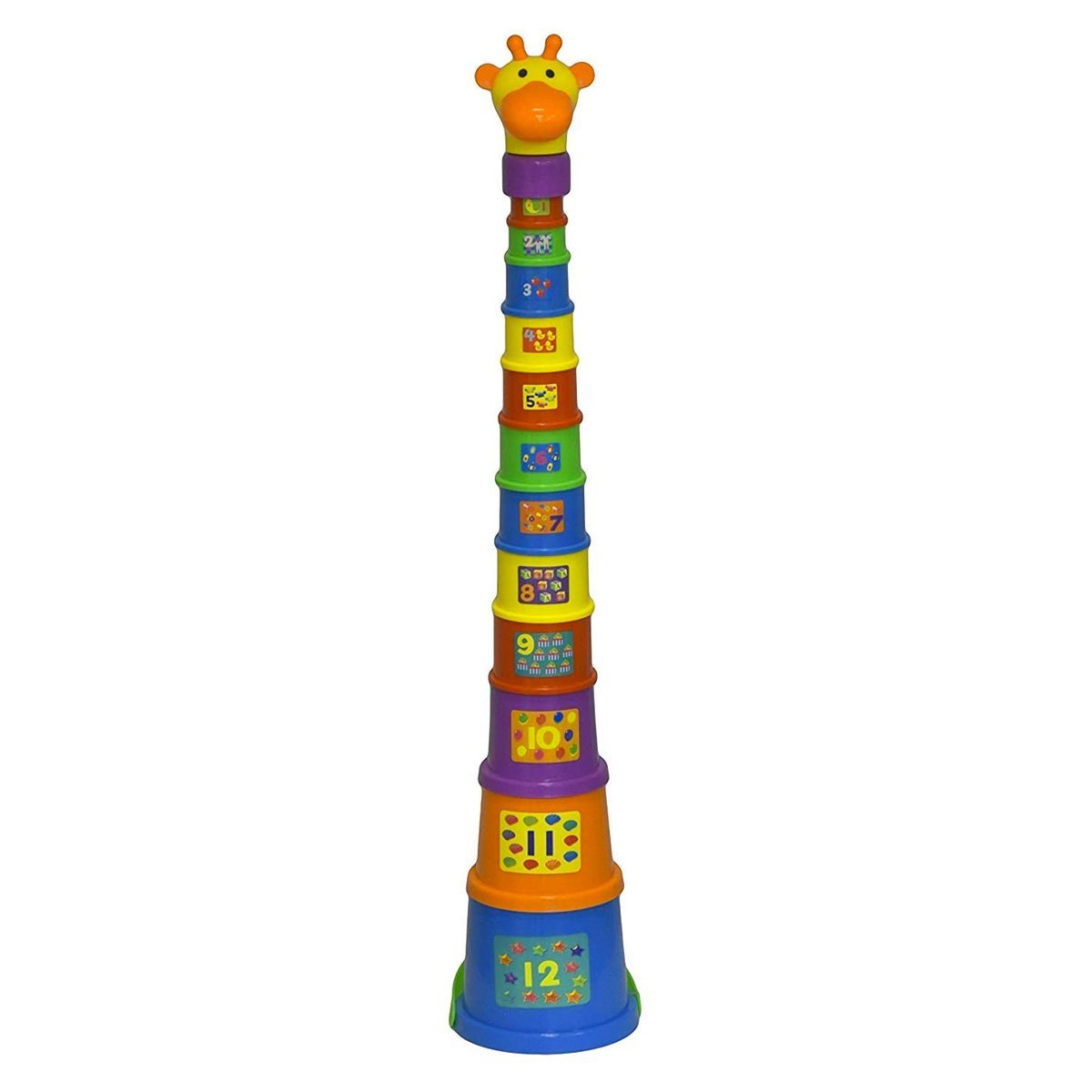 Fun Time - Gerry the Giraffe Jumbo Stacking Cups - Nesh Kids Store