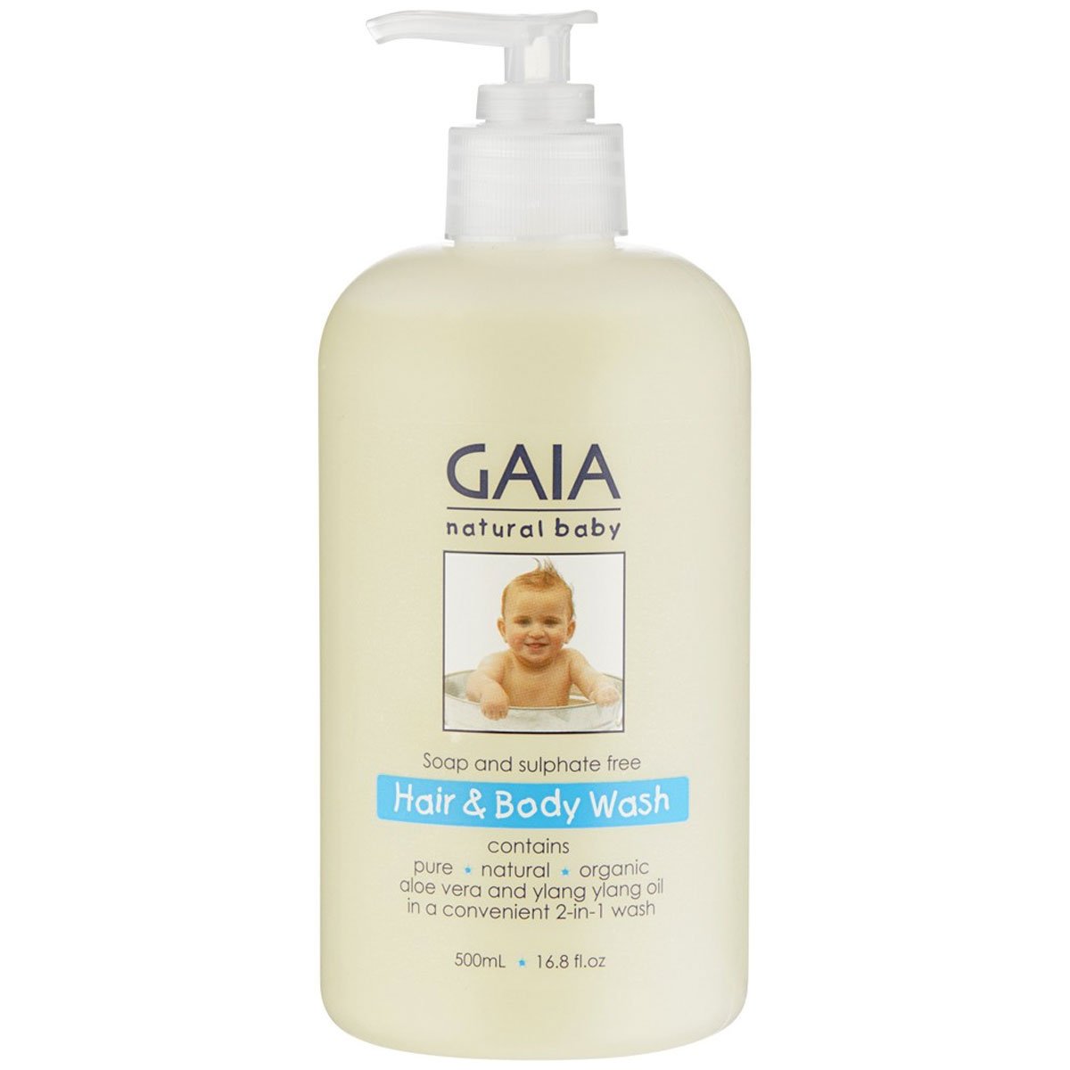 GAIA Natural Baby Hair & Body Wash - Nesh Kids Store